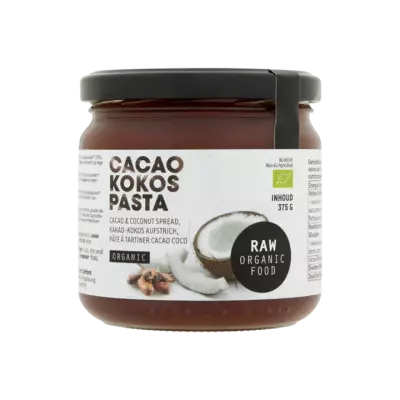 Raw Organic Food Cacao Kokos Pasta