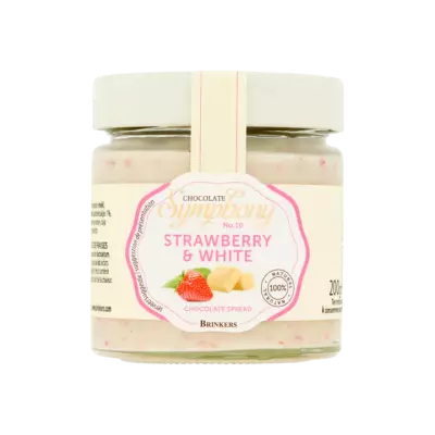 Brinkers Chocolate Symphony Strawberry & White Chocolate Spread