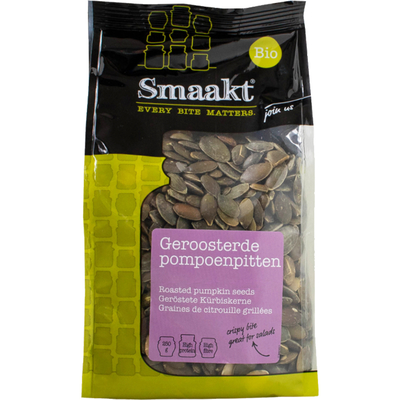 Smaakt Geroosterde pompoenpitten