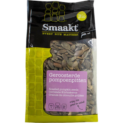 Smaakt Geroosterde pompoenpitten
