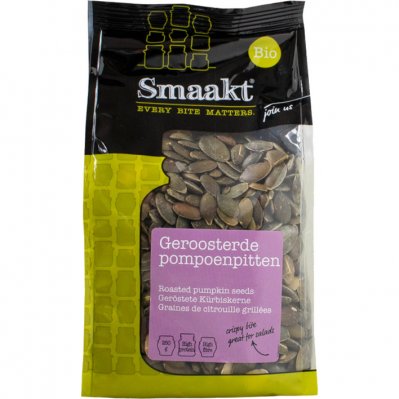 Smaakt Geroosterde pompoenpitten
