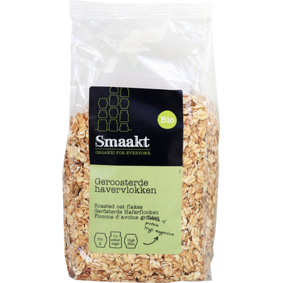 Smaakt Havervlokken geroosterd bio