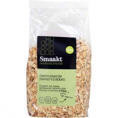 Smaakt Havervlokken geroosterd bio