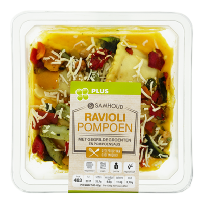 Huismerk &Samhoud Ravioli pompoen en groenten
