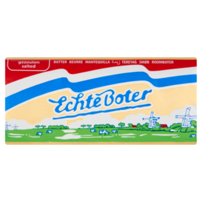Echte boter Roomboter gezouten