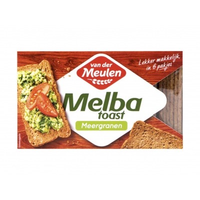 Van der Meulen Melba toast meergranen