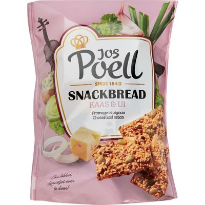 Jos Poell Snackbread Kaas & Ui