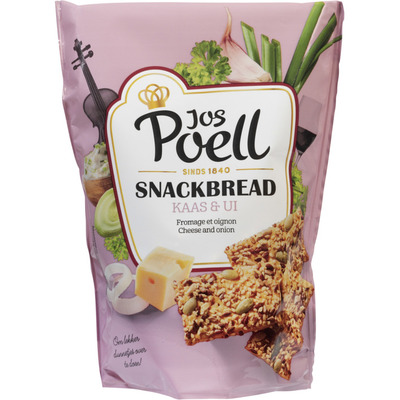 Jos Poell Snackbread kaas & ui