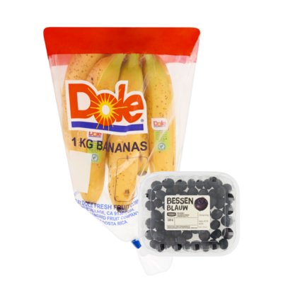 Bananen en Blauwe Bessen