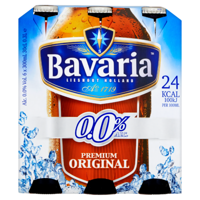 Bavaria 0.0% Alcoholvrij Bier 6 x 30 cl
