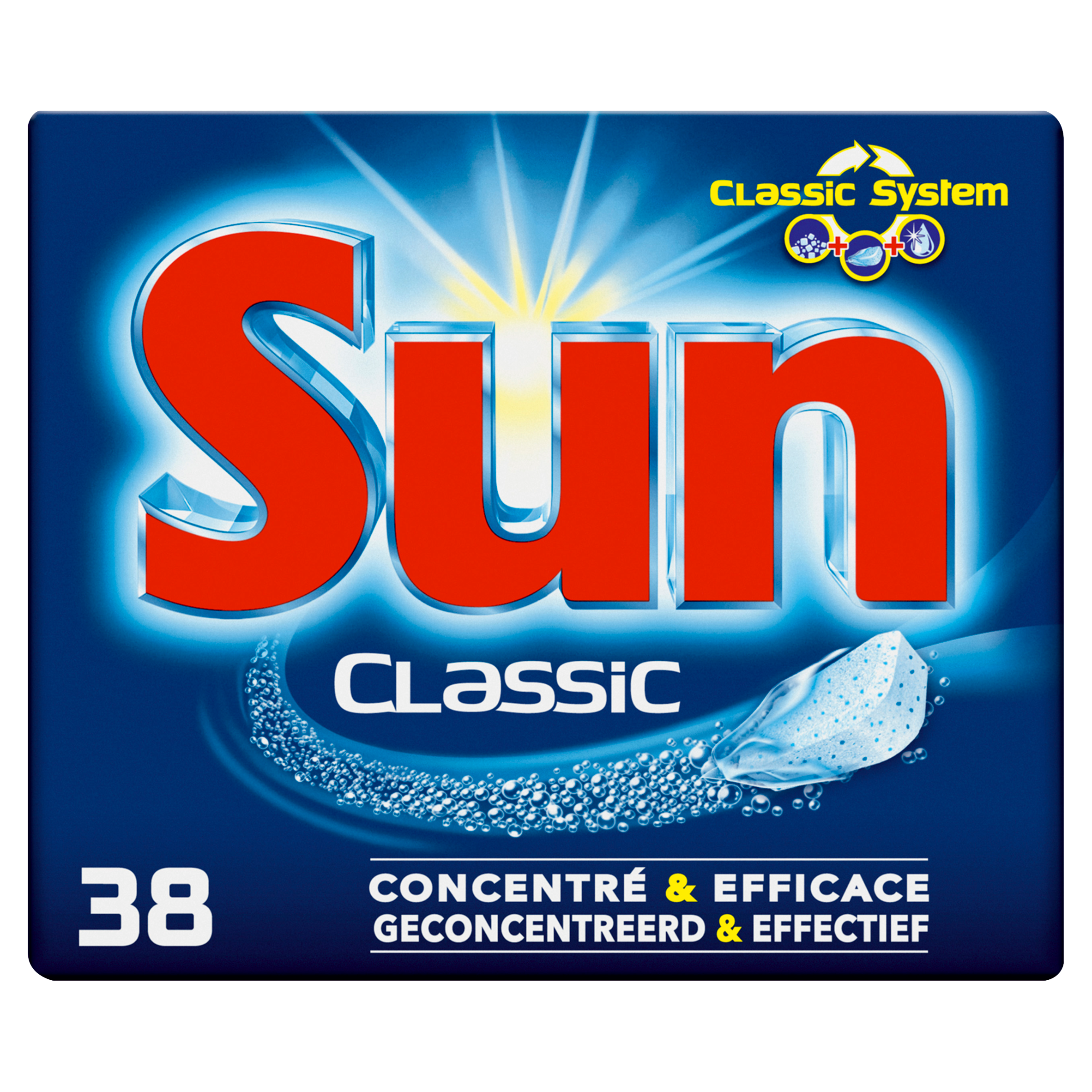 Sun Classic Vaatwastabletten Normaal 39 Stuks 371 g