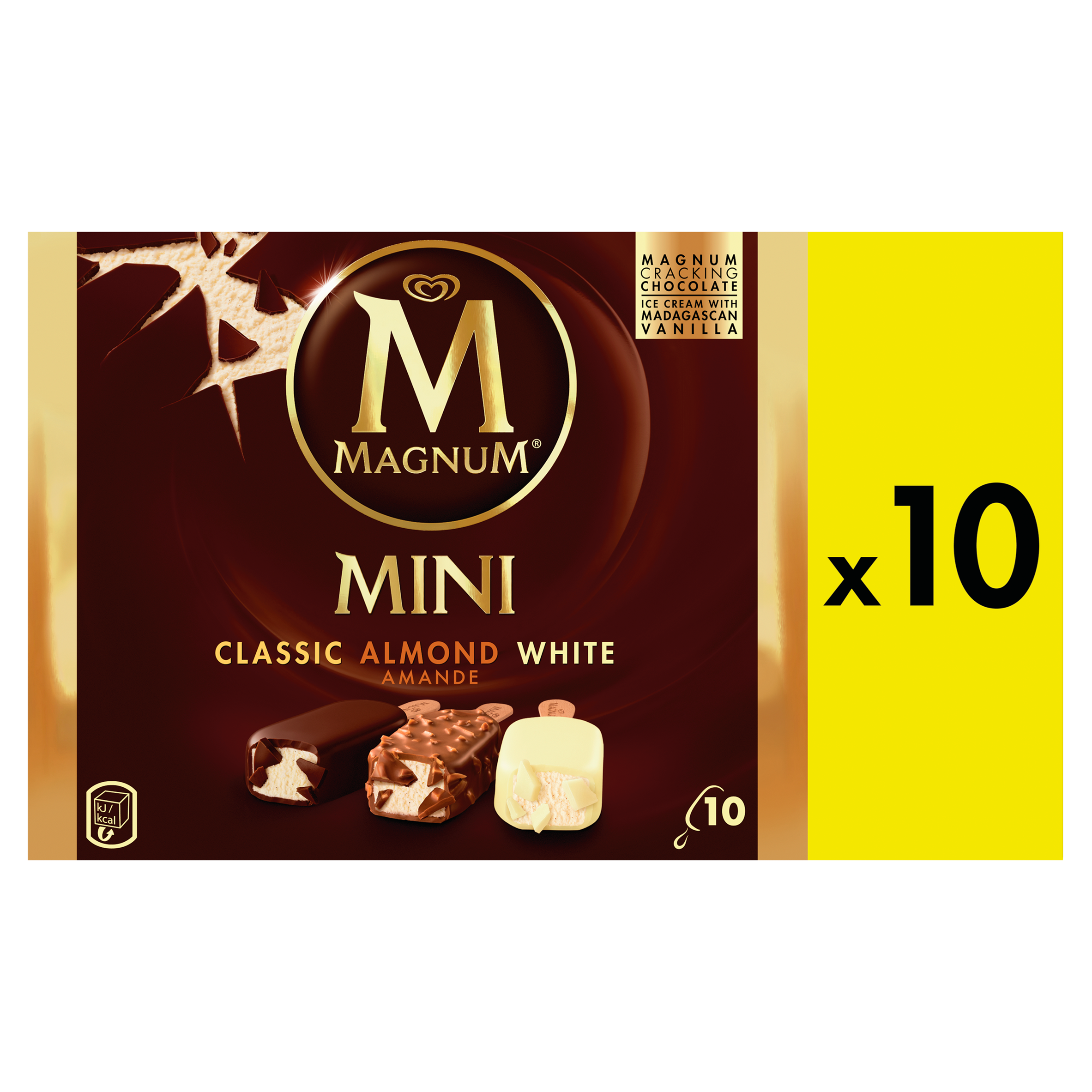 Magnum Mini Classic Almond White 10 Stuks