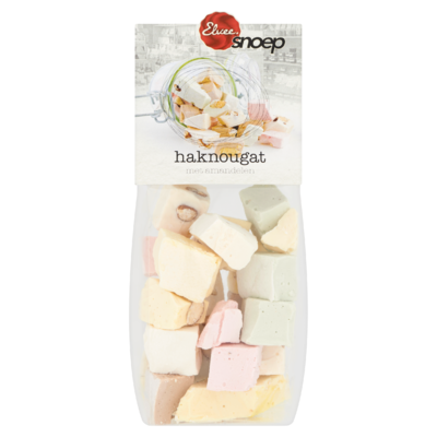 Elvee Snoep Haknougat met Amandelen 175 g