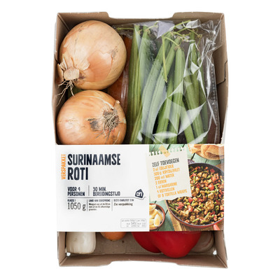 Huismerk Surinaamse roti verspakket