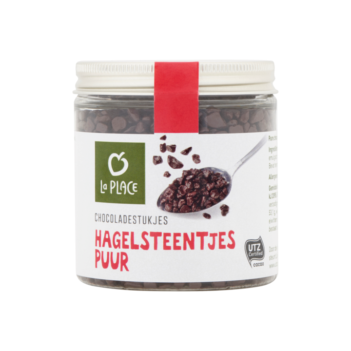 La Place Chocoladestukjes Hagelsteentjes Puur
