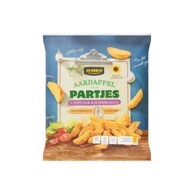 Huismerk Aardappel Partjes Knoflook & Rozemarijn