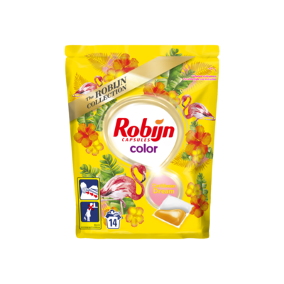 Robijn Wascapsules Color Carribean 14 Wasbeurten