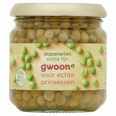 G'woon Doperwten Extra Fijn
