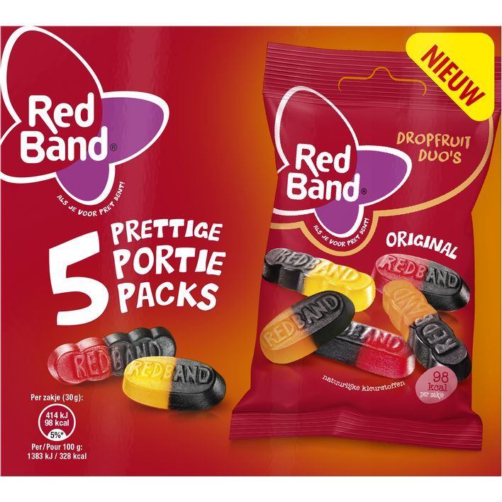 Red Band Dropfruit duo's portieverpakking