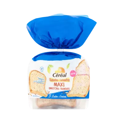 Céréal Glutenfree & Lactosefree Maxi Sneetjes 3 Zaden