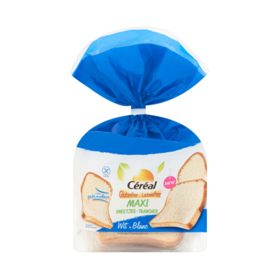 Céreal Glutenfree & Lactosefree Maxi Sneetjes Wit