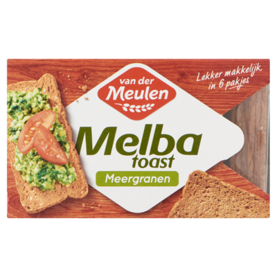 Van der Meulen Melba Toast Meergranen 120 g