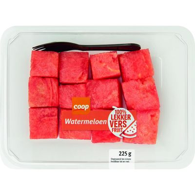 Watermeloenblokjes
