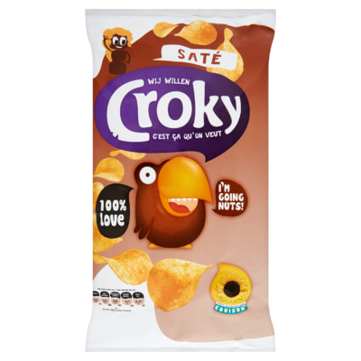 Croky Chips Saté 215 g