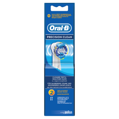 Oral-B Opzetborstels Precision Clean - 2 navullingen