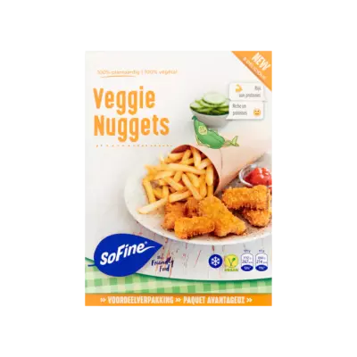 SoFine Veggie Nuggets Voordeelverpakking