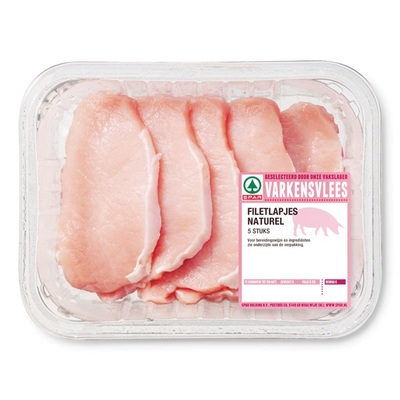 Huismerk filetlapje a la minute