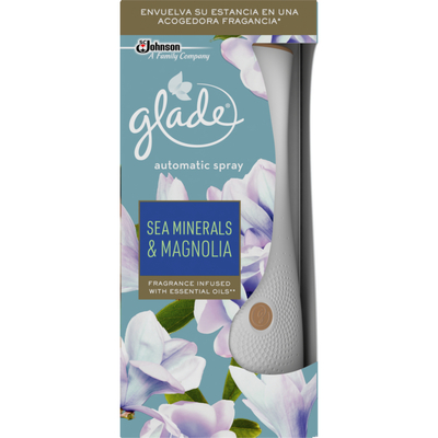 Glade Autospray houder sea mineral & magnolia