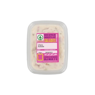 Huismerk salade vlees