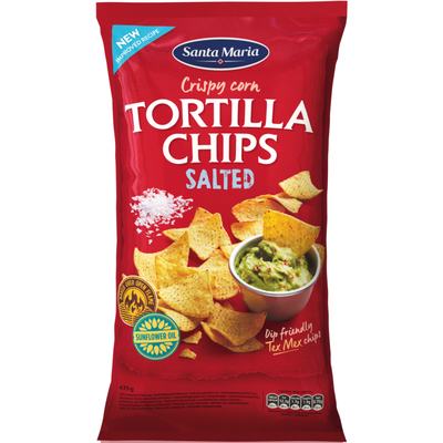 Santa Maria Tortilla chips salted