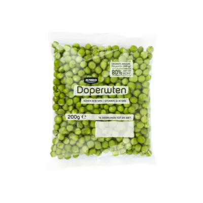 Huismerk Doperwten