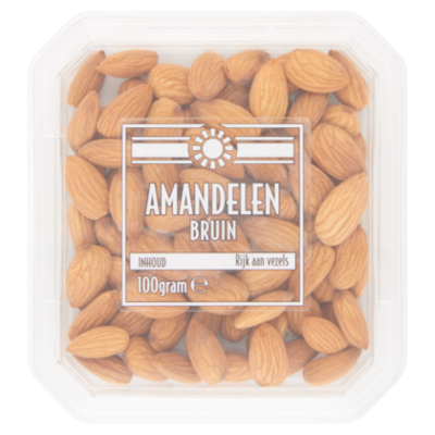 Amandelen bruin