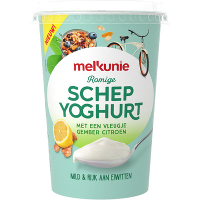 Melkunie Schepyoghurt gember-citroen