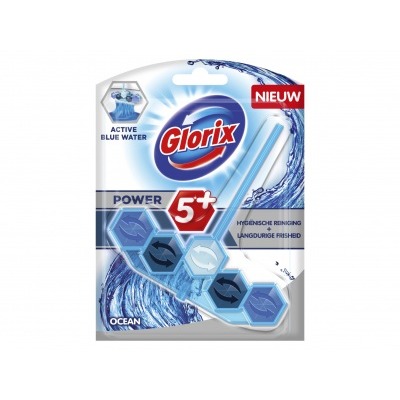 Glorix Wc blok blauw water ocean
