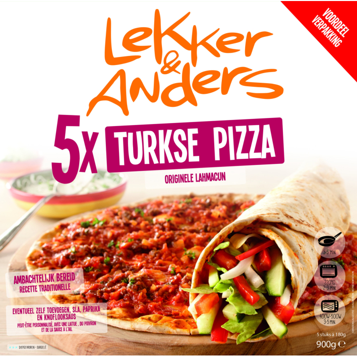 Lekker & Anders Lekker&Anders Turkse pizza