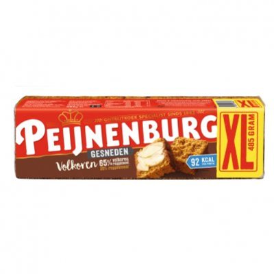Peijnenburg Ontbijtkoek volkoren gesneden