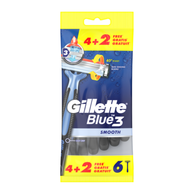 Gillette Blue3 Wegwerpmesjes Voor Mannen 4+