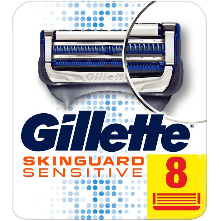 Gillette Skinquard mesjes midsize 8-pack