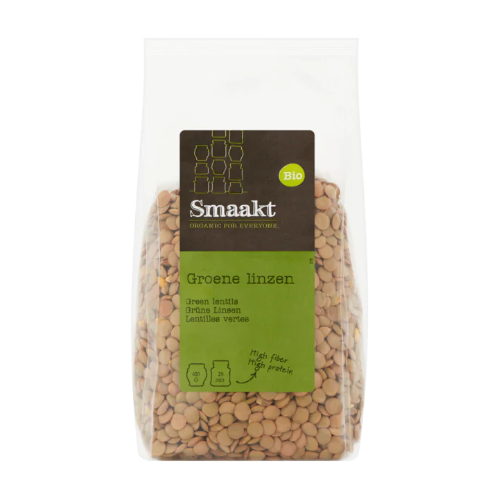 Smaakt Bio Groene Linzen