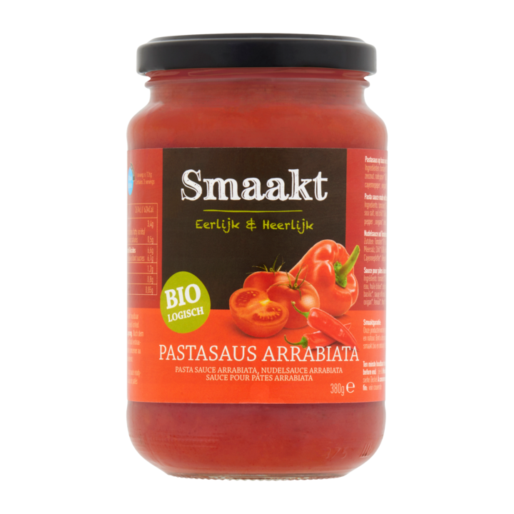 Smaakt Biologisch Pastasaus Arrabiata