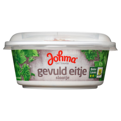 Johma Gevuld Eitje Slaatje 140 g