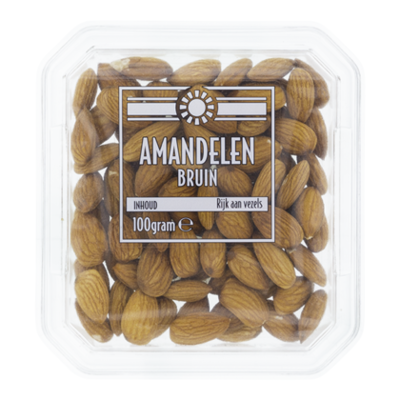 Amandelen bruin