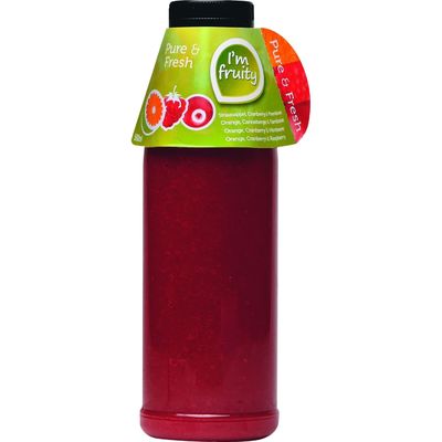 Fruity King Verse Sap Sinaasappel, Cranberry & Framboos