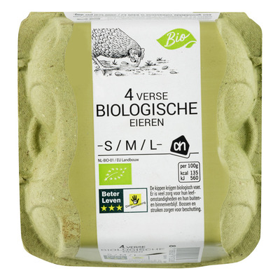 Huismerk Biologisch Eieren