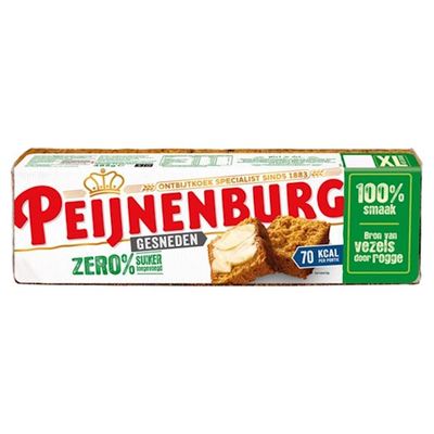 Peijnenburg zero 0% suiker gesneden 485 gram