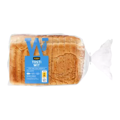 Huismerk Tosti Sneetjes Wit